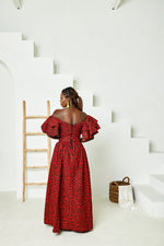 Leyla African Print Maxi Skirt